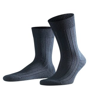 Falke Teppich im Schuh Donkerblauw