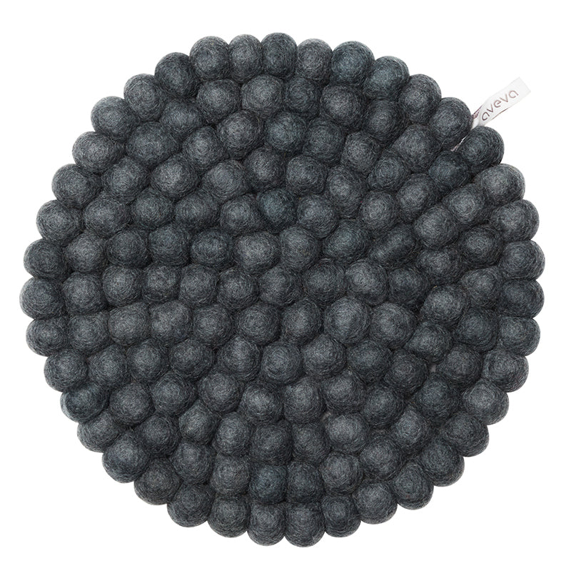 AVEVA - Trivet round Large | panonderzetter van wol - Afbeelding 2