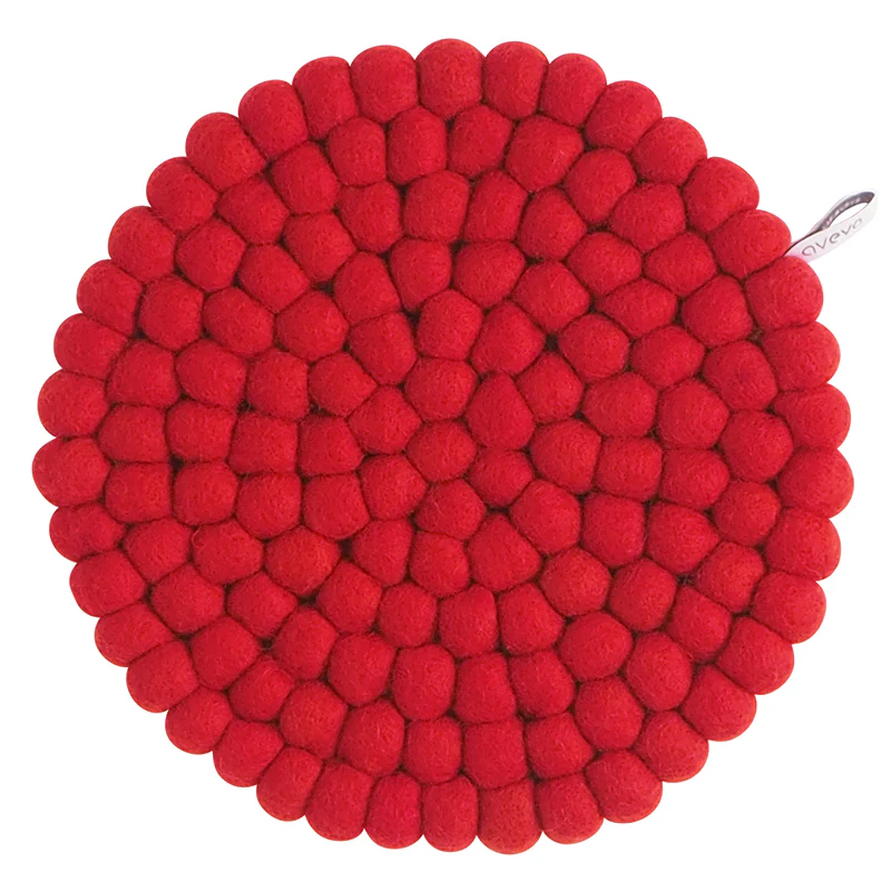 AVEVA - Trivet round Large | panonderzetter van wol - Afbeelding 3