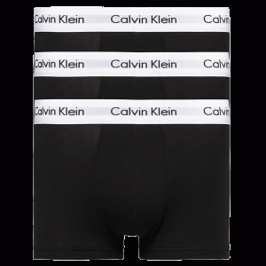 Calvin Klein 3-pack Boxers ‘low rise trunk’- zwart