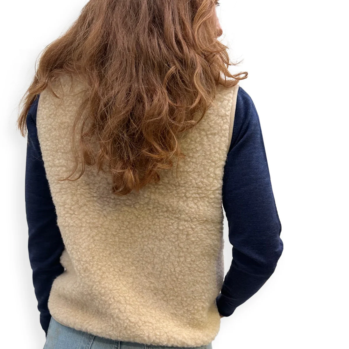 Yoko Wool - Figo Vest | bodywarmer van zachte wol - Afbeelding 5