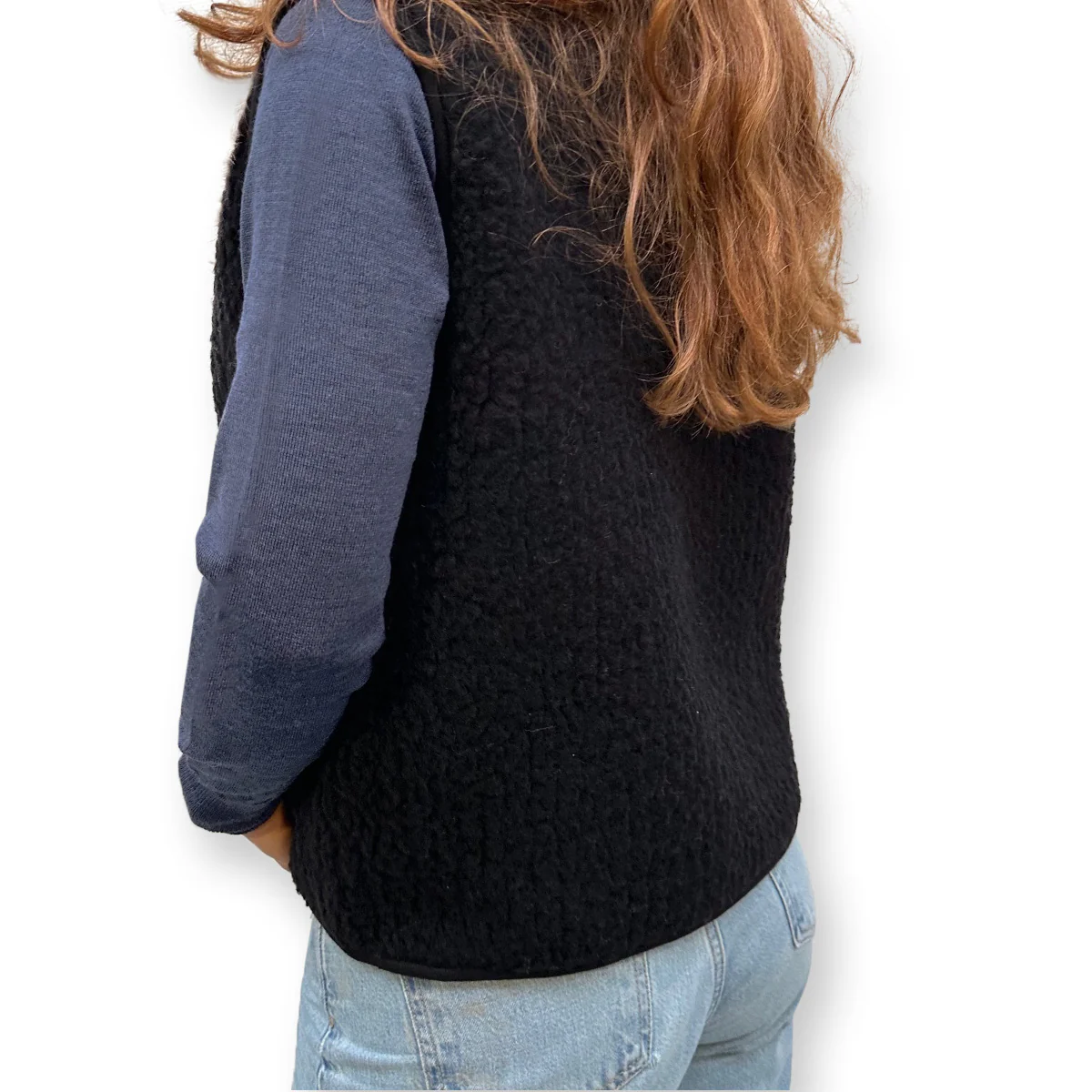 Yoko Wool - Figo Vest | bodywarmer van zachte wol - Afbeelding 9