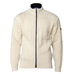 Bråtens - Holmsbu cable jacket | Noors wollen herenvest
