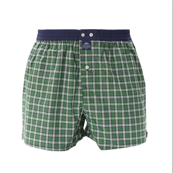 Mc Alson boxershort heren M5229 – Tartan Green - Afbeelding 2