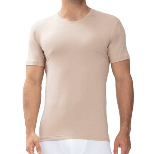 Mey heren ronde hals T-shirt – Anti zweet -Serie Dry cotton functional – huidskleur - Afbeelding 2