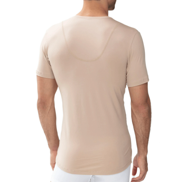 Mey heren ronde hals T-shirt – Anti zweet -Serie Dry cotton functional – huidskleur - Afbeelding 4
