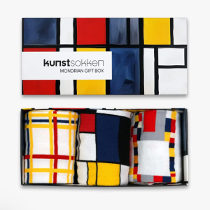 Kunstsokken – Mondriaan Gift Box 3-pack