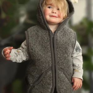 Yoko Wool - Vest Robby ears | kinderbodywarmer van wol