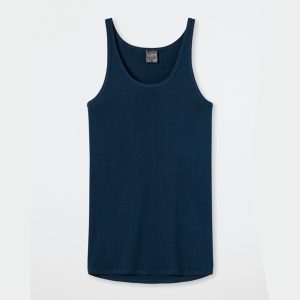 Schiesser heren Original Classic hemd – blauw