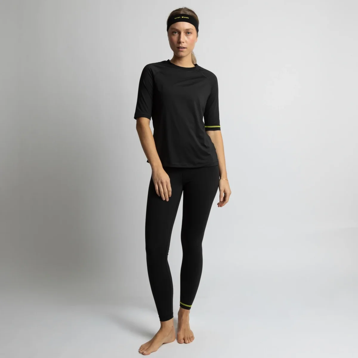 Activewear Half Sleeve T-Shirt black - Afbeelding 3