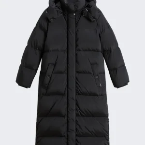 Dames Kelly Long Parka Zwart
