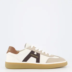 Heren Vico Sneaker Wit/Beige