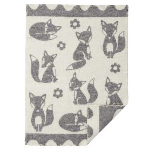 Klippan - Fox baby | wiegdeken van lamswol
