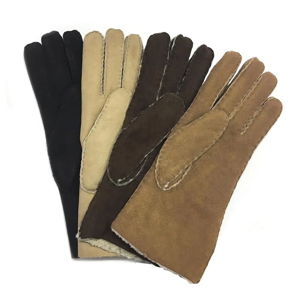 Texelana | suède handschoenen van schapenvacht - Afbeelding 3