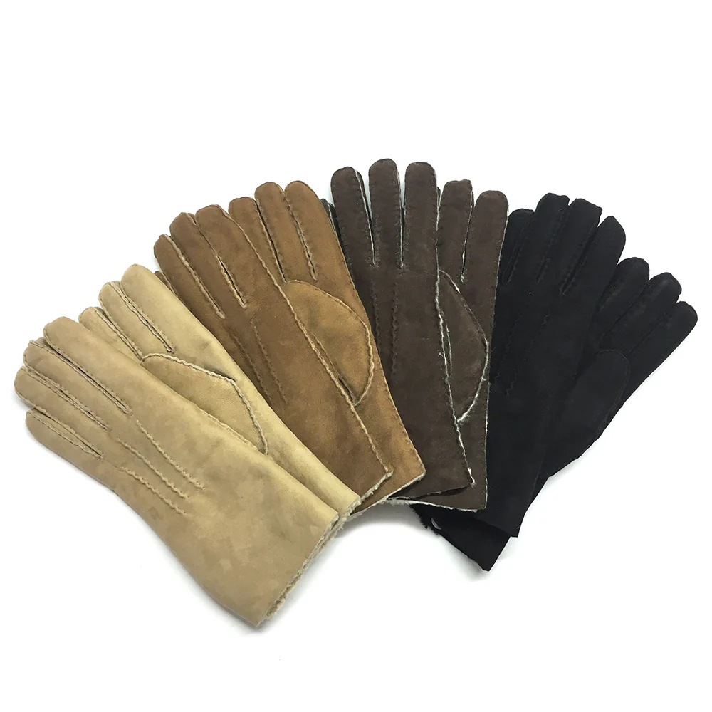 Texelana | suède handschoenen van schapenvacht - Afbeelding 2