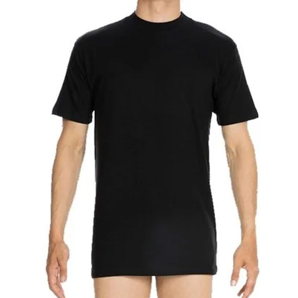 HOM Harro Heren T-shirt – Zwart