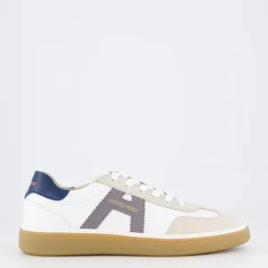 Heren Vico Sneaker Wit/Grijs