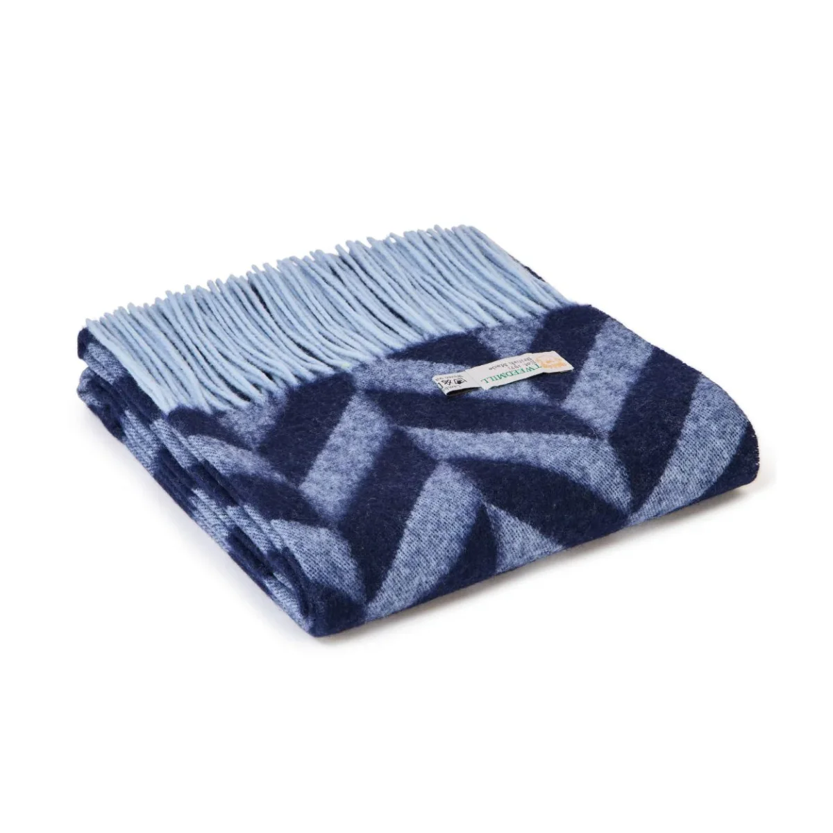 Tweedmill - Wide Chunky Herringbone scarf | sjaal van lamswol - Afbeelding 4