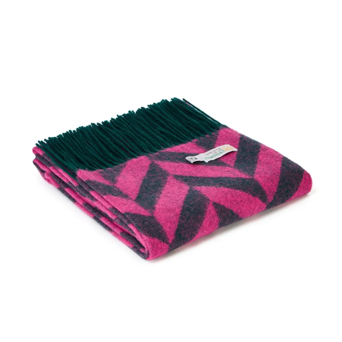 Tweedmill - Wide Chunky Herringbone scarf | sjaal van lamswol