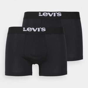 Levi’s 2-pack boxershorts – Solid basic – Zwart