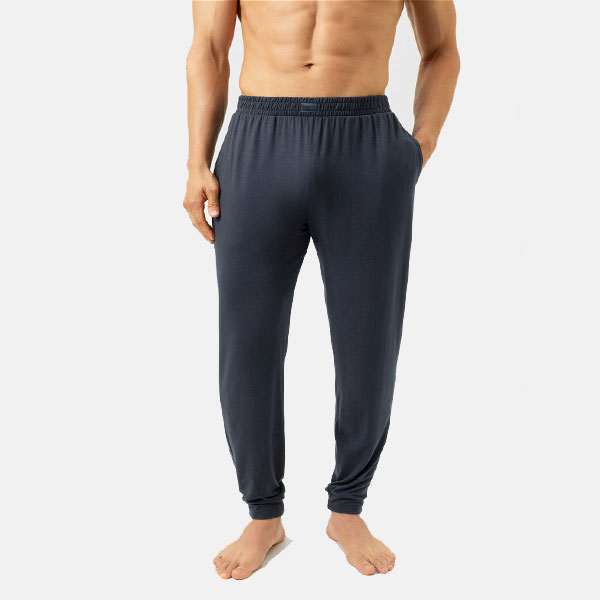 Mey heren pyjama/loungebroek- Marine - Afbeelding 2