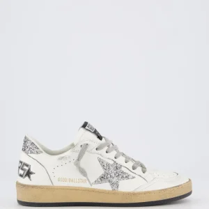 Dames Ballstar Sneaker Wit/Glitter