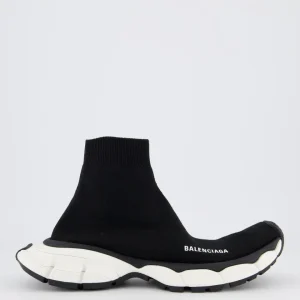 Dames 3Xl Sock Knit Zwart
