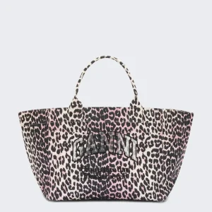 Dames Sequin XXL Tote Grijs